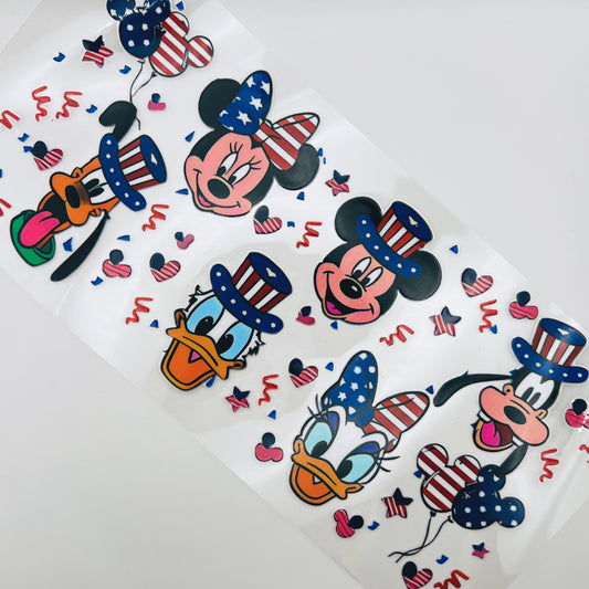 USA Mickey and Friends 16oz